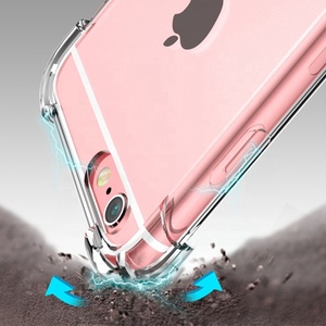 Antiurto di Cristallo Trasparente della Cassa Del Telefono, TPU Trasparente della copertura del telefono per il <span class=keywords><strong>iphone</strong></span> 7 <span class=keywords><strong>8</strong></span> più XS Max XR - Product Image 3