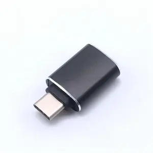 Grosir usb b c 3.0 adaptor-Adaptor Mini Usb 3.0 USB-A Sinkronisasi Data, USB-C Tipe C Konektor Usb 3.0 Wanita Ke B Tipe C 3.1 Adaptor Otg Host Pria