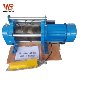 Treuil électrique portatif, capacité de charge de 2000kg, 2 tonnes - Product Image 2