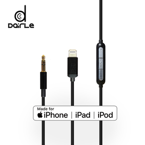 MFi <span class=keywords><strong>8</strong></span> broches à 3.5mm <span class=keywords><strong>Jack</strong></span> mâle Aux Audio câble détachable pour <span class=keywords><strong>iphone</strong></span> XR - Product Image 4