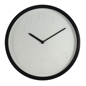 Modern Simple Style Battery Operated Black <strong>Wall</strong> <strong>Clock</strong> With Custom Printed Face - Product Image 5