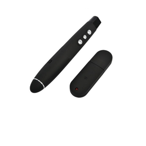 PP1000 Kablosuz PPT Sunum Kırmızı Lazer <span class=keywords><strong>Pointer</strong></span> Kalem <span class=keywords><strong>Powerpoint</strong></span> Sunumu için RF Uzaktan Kumanda + USB Alıcı - Product Image 1