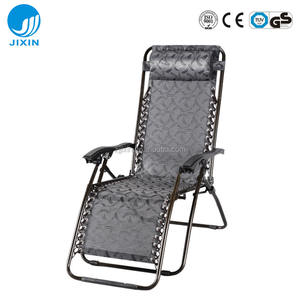 Outdoor Garden Patio Office Beach <strong>Recline</strong> <strong>Zero</strong> <strong>Gravity</strong> Stainless Steel Modern Massage Chair Folding Bed Luxury Lounge - Product Image 2