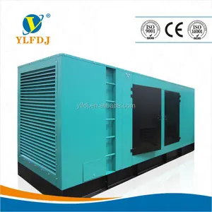 Alta calidad! wuxi potencia del motor 125 kva silencioso generador