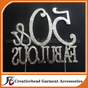 Diamantes de imitación de plata 50 y fabulosa 50a fiesta de cumpleaños 50 primeros de <span class=keywords><strong>la</strong></span> torta - Product Image 3