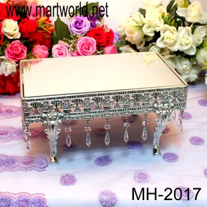 Stand kue berbentuk piano Mini terbaru; Tatakan kue pernikahan dengan kristal Dekorasi kue pernikahan (MH-2022)