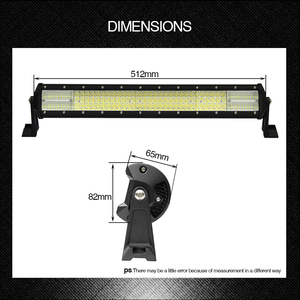 Barre lumineuse <span class=keywords><strong>LED</strong></span> tout-terrain de 42 pouces, 240 W, 50 000 lumens, réflecteur 12D à 4 rangées, super lumineuse, pour camion, vente en gros - Product Image 3