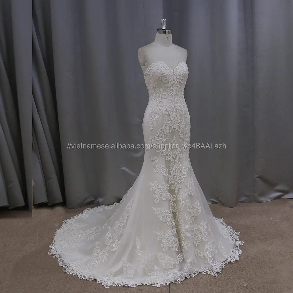 K506 mermiad đuôi chất lượng cao new fashion thiết kế tie dye wedding dress 2016