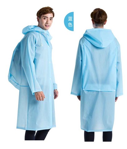 EVA Waterproof Raincoat Manufacturer School Bag Raincoat