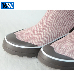 New fashion sexy <span class=keywords><strong>ladies</strong></span> cao su không thấm nước wellington khởi động - Product Image 4