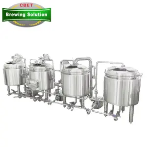 Professional Made Commercial Mini Nano 50L 100l 200L 3HL Home Brewery Equipment Micro Beer Brewing System for Sale