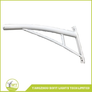 벽 마운트 또는 클램프 콘크리트 극 1.0m 1.5m 가로등 암 - Product Image 4