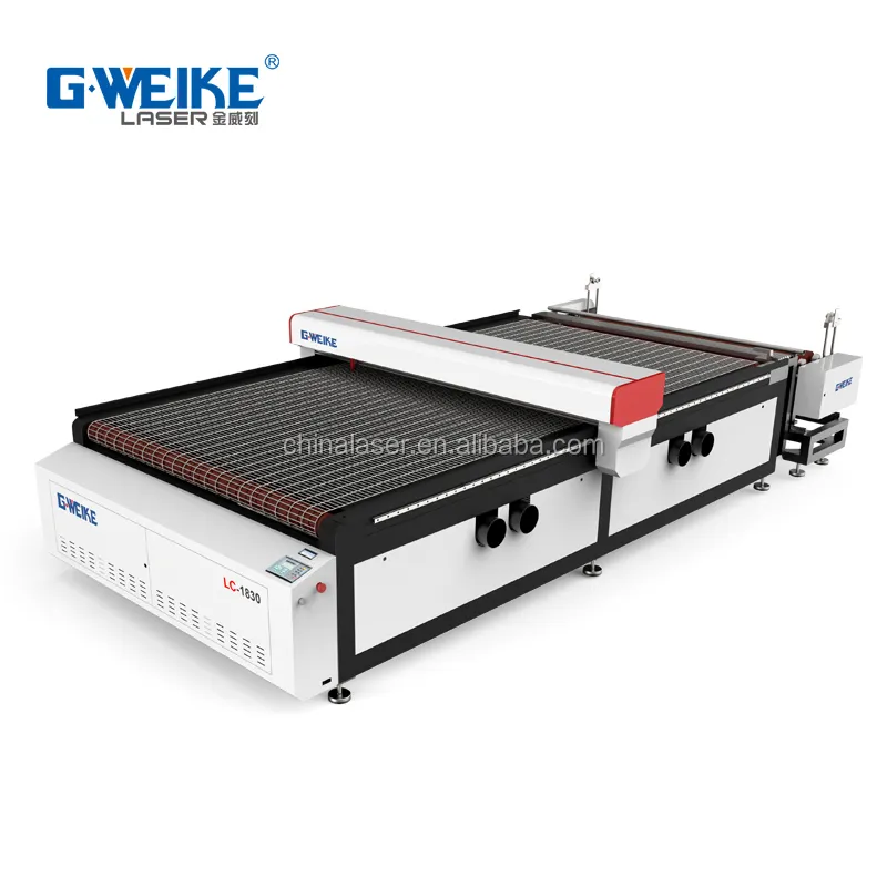 G weike LC1830/laser di taglio di prezzo della macchina/co2 macchina di taglio laser/macchina di taglio laser in pelle prezzo