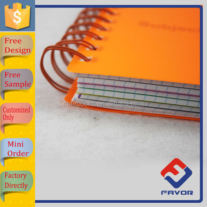 Su misura a buon mercato stampato copertura di larghezza collegio governato copertura di <span class=keywords><strong>plastica</strong></span> a <span class=keywords><strong>spirale</strong></span> notebook - Product Image 2