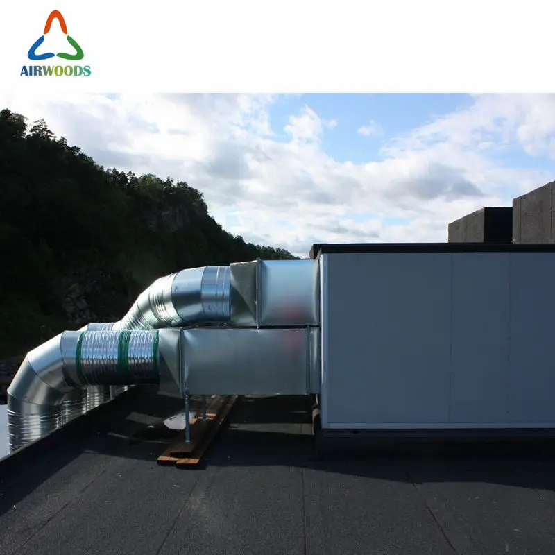 8000m3/h flusso d'aria industriale condizionatore d'aria centrale e unità di trattamento dell'aria per il sistema HVAC