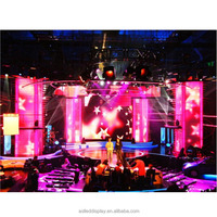 Proveedor p2.5 Alquiler de pared de video pantalla de visualización de video led LED interior señal programable led