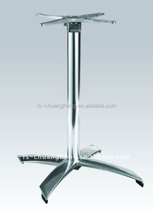 قاعدة طاولة معدنية قوية قابلة للطي من الفولاذ المقاوم للصدأ YC-0880 بتصميم عصري للاستخدام في المطاعم والفنادق - Product Image 5