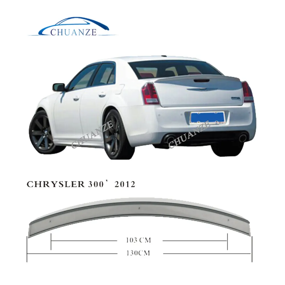 ABS สปอยเลอร์หลังหลังคาอัตโนมัติสำหรับ Chrysler 300 2012สำหรับการขายที่มีคุณภาพดี