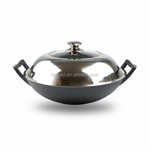 Fabricant d'ustensiles de cuisine en fonte, <span class=keywords><strong>wok</strong></span>/ <span class=keywords><strong>wok</strong></span> <span class=keywords><strong>grill</strong></span>/ <span class=keywords><strong>wok</strong></span> en fonte - Product Image 3