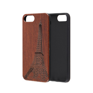 <span class=keywords><strong>Venta</strong></span> al por mayor TPU suave caso de madera Natural OEM caja del teléfono celular caja del teléfono muestra gratis para iPhone 7 - Product Image 2