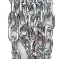 SS 304 y SS 316 cadenas de eslabones medianos en diferentes tamaños