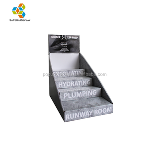 Custom 4 Tier Make up Stand Cardboard Table Top Lipstick <strong>Display</strong> <strong>Box</strong> <strong>With</strong> <strong>Holes</strong> - Product Image 4