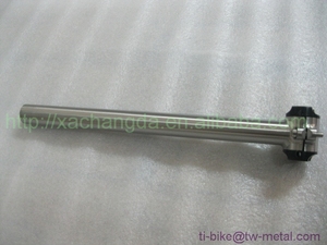 XACD hecha de titanio tija 27.2 o 31.6, tija de sillín de mtb de la bicicleta, tijas de sillín de bicicleta de titanio - Product Image 4