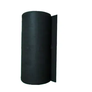 Non - woven needle punched activated carbon fiber fire resistant felt