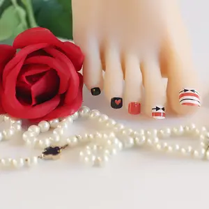 nail design glitter nail wraps toe nail stickers 2024