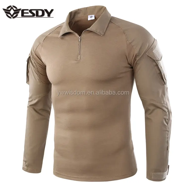 ESDY Tactical Assault Shirt Outdoor Camouflage Hunting Frog Shirt