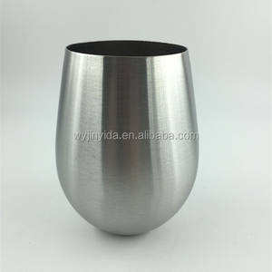 Нержавеющая сталь 4 шт. в упаковке 18Oz бесшовные бокалы для вина без добавления бисфенола А с логотипом на дно - Product Image 2