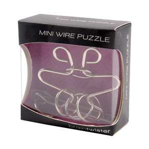 Mini Puzzle 3D in Filo Metallico Rompicapo Educativo <span class=keywords><strong>Gioco</strong></span> di Logica - Product Image 4