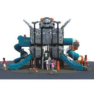 Spaceship Theme Used Kindergarten Preschool Children Outdoor Playground Equipment