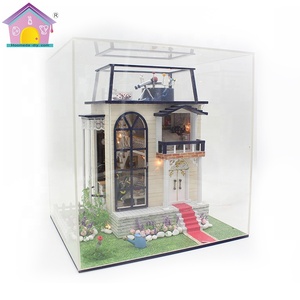 Casa <span class=keywords><strong>de</strong></span> Muñecas Artesanal <span class=keywords><strong>para</strong></span> Niñas, Casa <span class=keywords><strong>de</strong></span> Juguete Pequeña, Kits <span class=keywords><strong>de</strong></span> Construcción <span class=keywords><strong>de</strong></span> Casas <span class=keywords><strong>de</strong></span> Juguete - Product Image 3