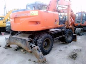 Usado Hitachi Zx130w <span class=keywords><strong>Mini</strong></span> escavadora de Rodas para venda - Product Image 3