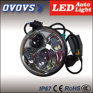 Ovovs poder más elevado 30 w 5.75 pulgadas <span class=keywords><strong>ronda</strong></span> 12 v 24 v <span class=keywords><strong>de</strong></span> la motocicleta llevó la linterna del coche para h-arley - Product Image 5