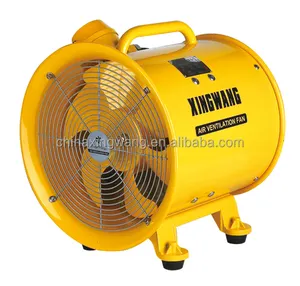 electric portable ventilation fans portable blower with flexible ventilation air duct