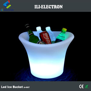 Pas <span class=keywords><strong>cher</strong></span> En Plastique <span class=keywords><strong>Champagne</strong></span> Led Seau À Glace Pour La Bière - Product Image 1