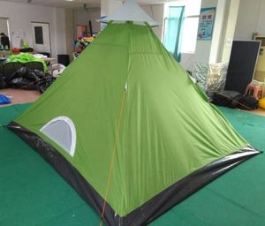 Équipement de plein air 3-4 Personnes <span class=keywords><strong>Apache</strong></span> Pyramide Tente, Adulte Tipi Camping Tente - Product Image 4