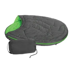 Highlands Sleeping Bag Dog Bed - Meadow Green Pet Cat Puffy Warm Sleeping bag