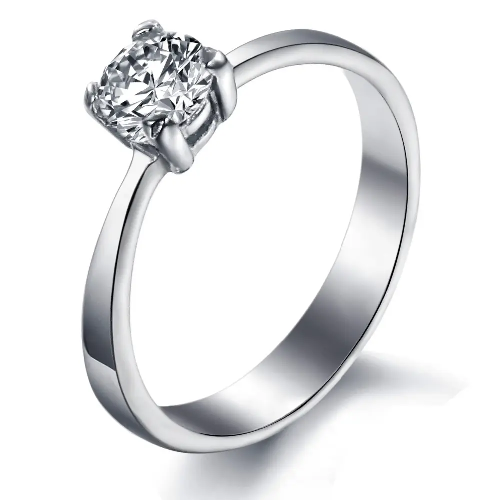 Women China Diamond Rings 14K Gold Wedding Ring Engagement