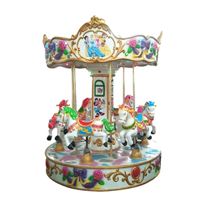 Mini Kids Carrusel Ride Playground Parque de Atracciones/Mini Carrusel Merry <span class=keywords><strong>Go</strong></span> Round para la venta - Product Image 2