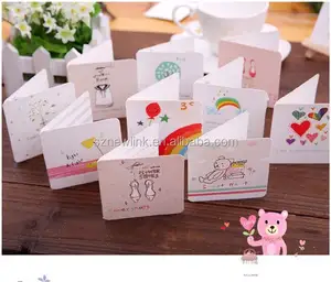 Tarjeta de felicitación de papel personalizada Premium, tarjeta de invitación, impresión de sobres