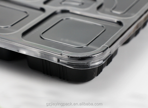 Take away usa e getta vassoio di fast food con 5 vano di plastica produttore - Product Image 4