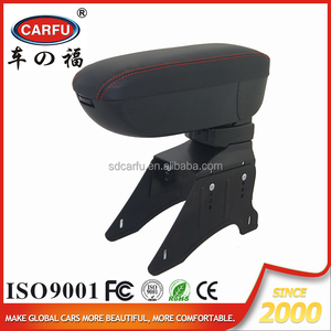 Centro <span class=keywords><strong>de</strong></span> Múltiples caja <span class=keywords><strong>de</strong></span> La Consola Cuadro Apoyabrazos Coche Cuero Original/Caja Apoyabrazos Cruz con Portavasos Nueva - Product Image 6