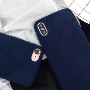 Invierno cálido luz simple moda esponjoso venado caja del teléfono móvil para el iPhone x 8 8 más 7 7 más 6 6 más 5S - Product Image 2