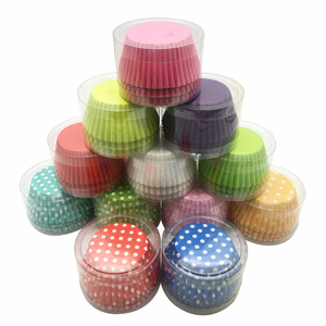 Papel de embalaje de tubo de PVC para cupcakes, copa para hornear, taza para Muffin, 100 Uds. - Product Image 2