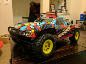 RC 8 LED En Aluminium Lumière Bar-Fit Sur 1/10 Court Camions et Traxxas Slash 4X4, X-Maxx, Axial Score, et Yeti XL - Product Image 1