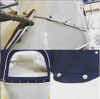 Snowl partie supérieure matériel marin laiton mousqueton antirouille pièces de bateau pour couverture de bateau Dodger # LOXX #