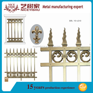 De aluminio a medida cerca del jardín, Panel de la cerca de aluminio y aluminio valla listones - Product Image 6